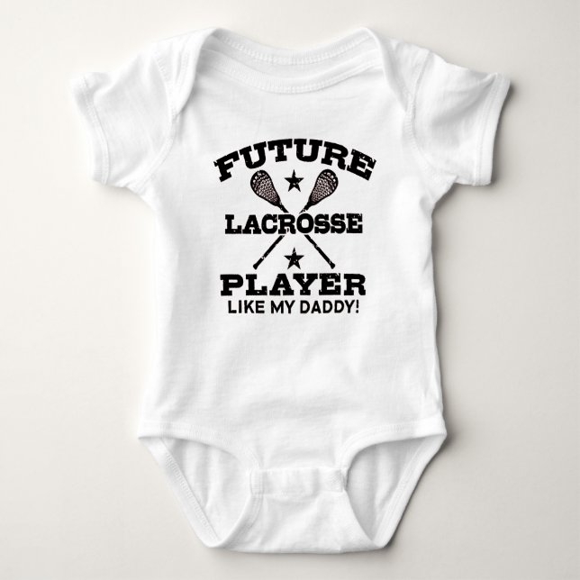 T-shirts Futuro jogador de lacrosse (Frente)