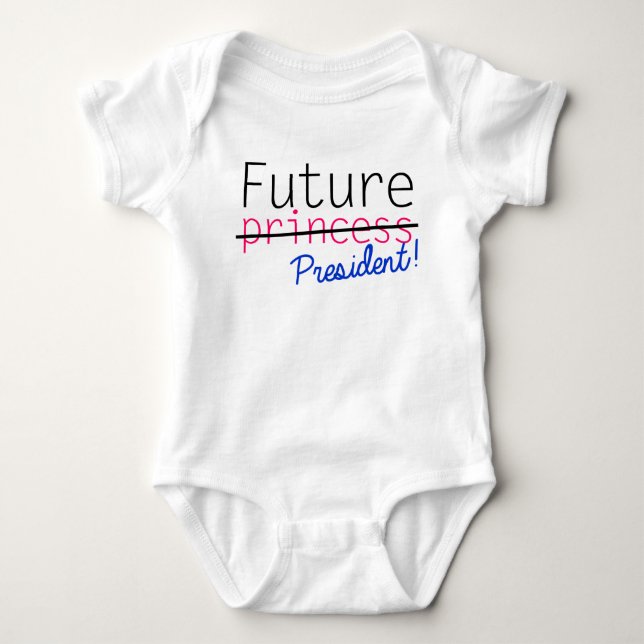 T-shirts Futuro Presidente da Princesa (Frente)