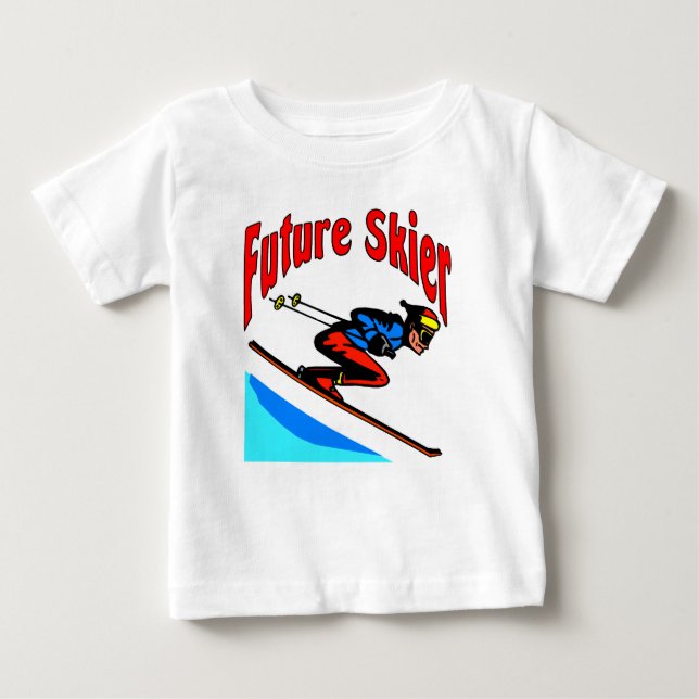 T-shirts Futuro Skier (Frente)