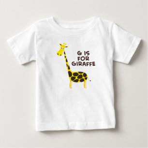 T-shirts G é para o girafa