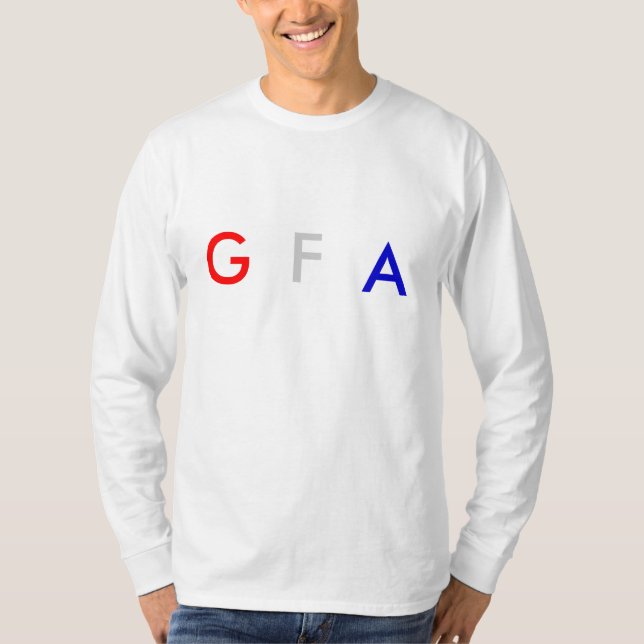 T-SHIRTS G, F, A (Frente)