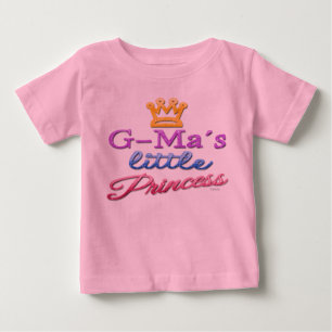 T-shirts G-Mãe Princesa Bebê Toddler