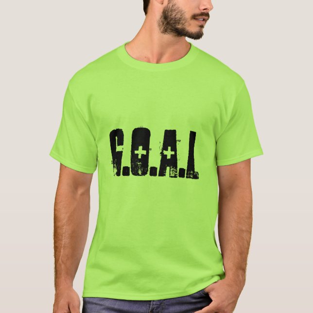 T-SHIRTS G.O.A.L (Frente)