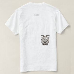 T-shirts G.O.A.T (grande de toda a hora) & clipart