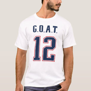 T-shirts G.O.A.T. Número 12