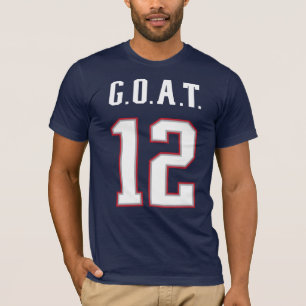 T-shirts G.O.A.T. Número 12