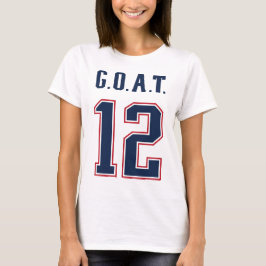 T-shirts G.O.A.T. Número 12