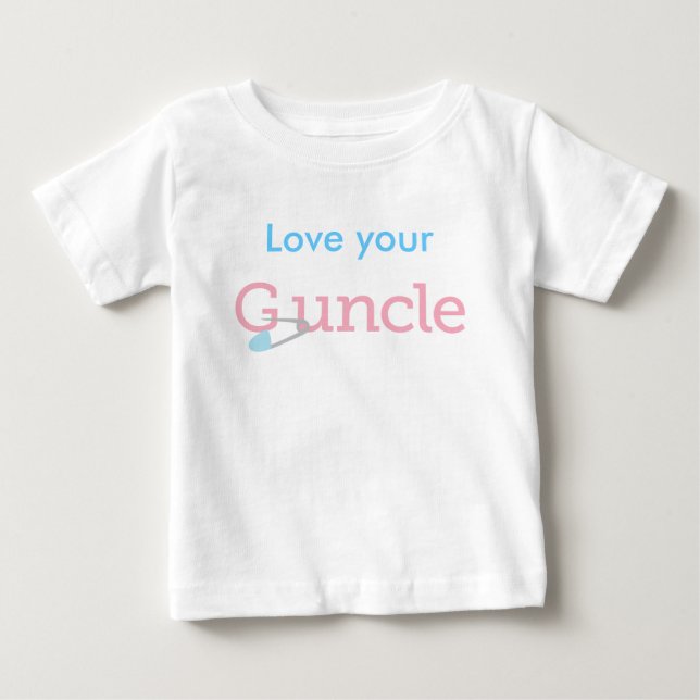 T-shirts G_Uncle_Pink, ama o seu (Frente)