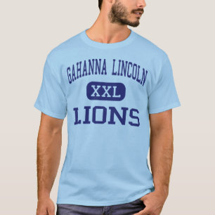 T-shirts Gahanna Lincoln - leões - alto - Gahanna Ohio