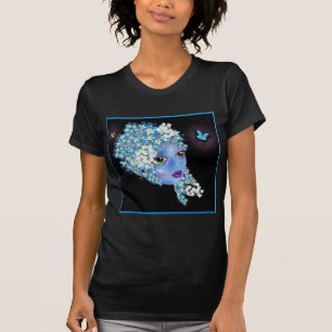 T-shirts GAIA Mãe Terra Fantasia Pagan Art de LeahG
