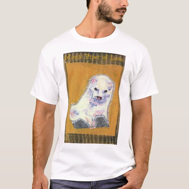 T-shirts Gaiteiro mágico do amor (Frente)