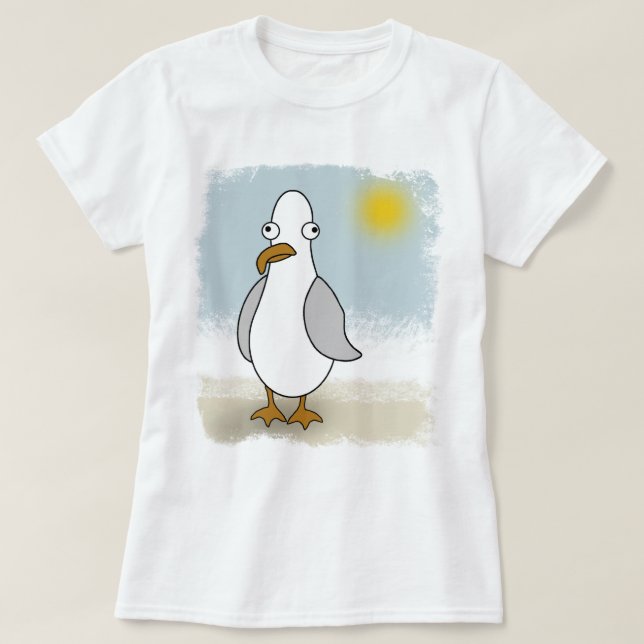 T-shirts Gaivota (Frente do Design)