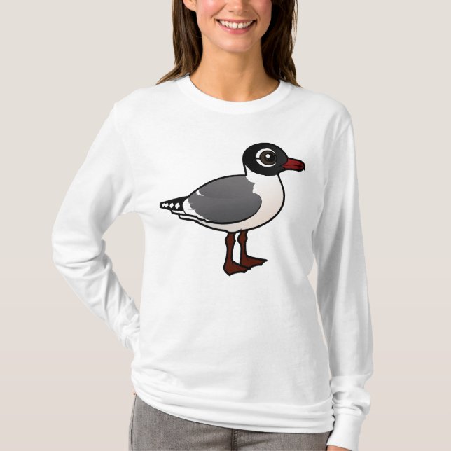T-shirts Gaivota de Birdorable Franklin (Frente)