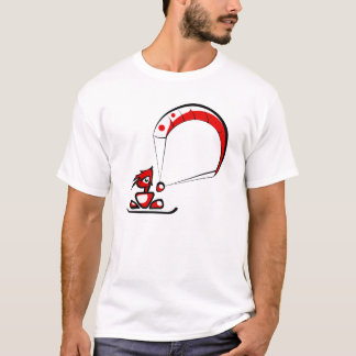 T-shirts Gajo legal dos desenhos animados do kitesurf