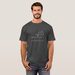 T-shirts Galáxia Ocidental - Constelação de Zephyr