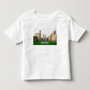 T-shirts Gales, castelo de Caernarfon, um dos 2 de Eduardo