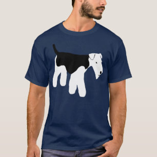 T-shirts Galês Terrier de vagueamento