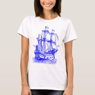 T-shirts Galhão - Azul
