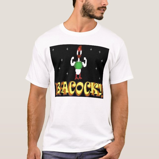 T-shirts Galinha Bacock de Astro! (Frente)