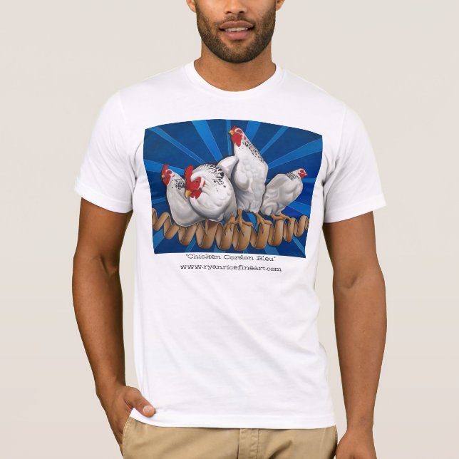 T-shirts "Galinha cordon bleu " (Frente)