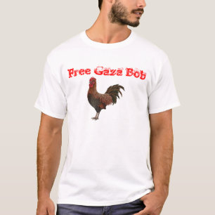 T-shirts galo, Gaza livre Bob