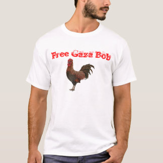 T-shirts galo, Gaza livre Bob