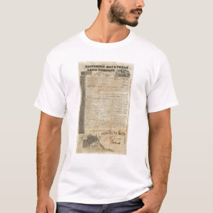 T-shirts Galveston Baía e Texas Terra Empresa