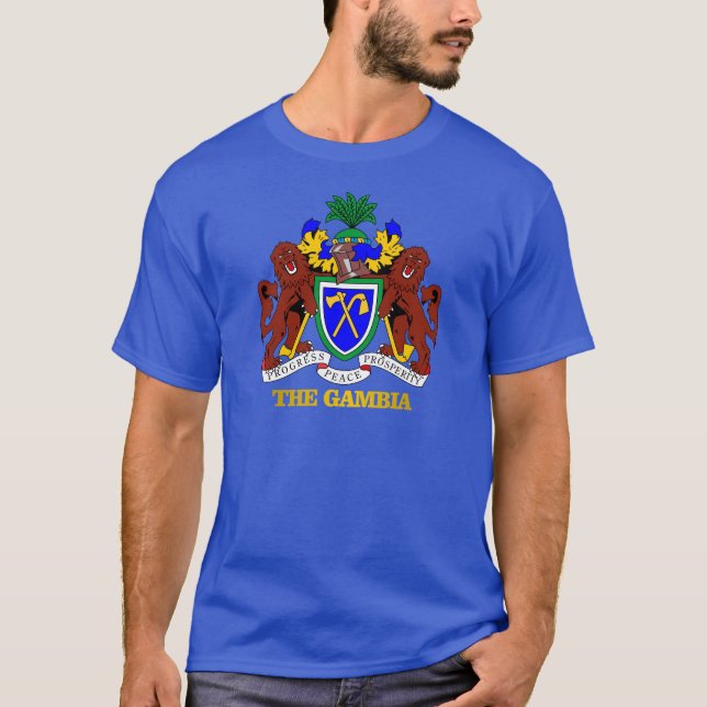 T-shirts Gâmbia COA (Frente)
