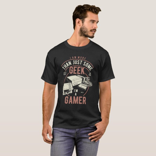 T-shirts Gamer Geek (Frente Completa)