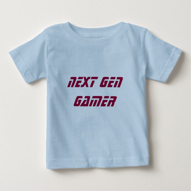T-shirts Gamer seguinte do Gen (Frente)