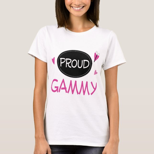 T-shirts Gammy orgulhoso (Frente)