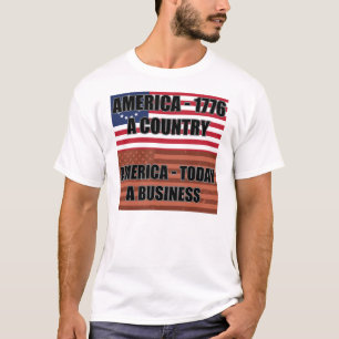T-shirts Ganância Americana