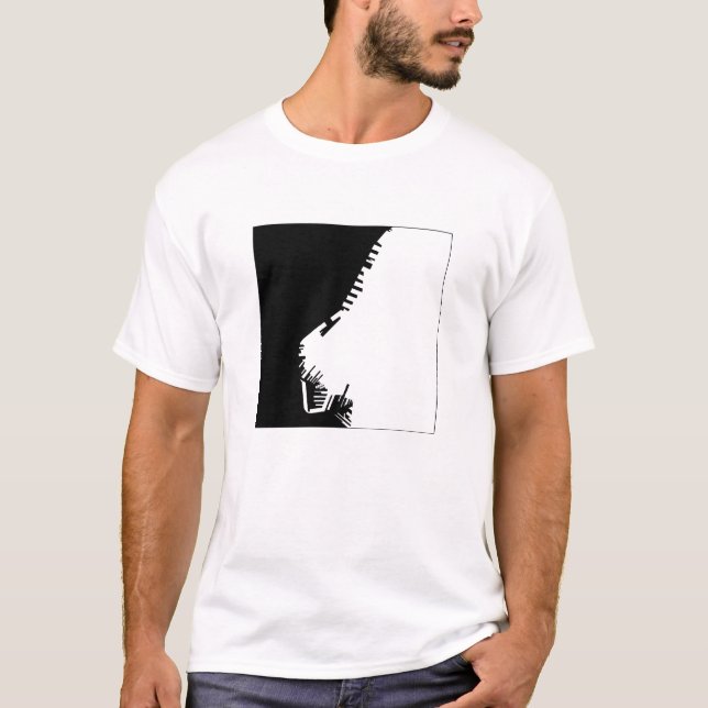 T-shirts Gancho vermelho NYC (Frente)