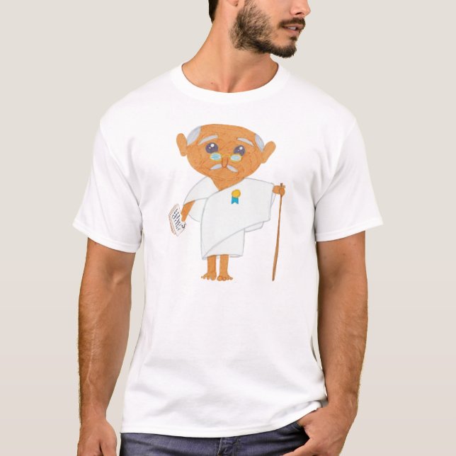 T-shirts Gandhi (Frente)