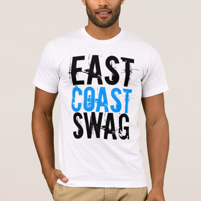 T-shirts Ganhos da costa leste (Frente)