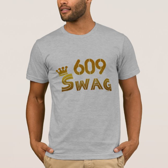 T-shirts Ganhos de 609 New-jersey (Frente)