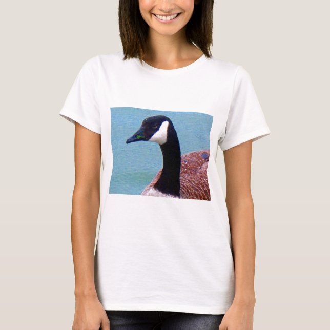T-shirts Ganso Canadiano Selvagem (Frente)