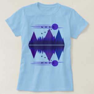 T-shirts Gansos em Voo