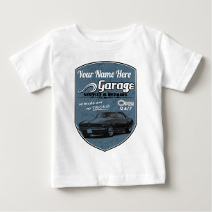 T-shirts Garagem personalizada de Camaro