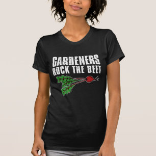 T-shirts Gardeners Rock The Beet (EM ESCURO)