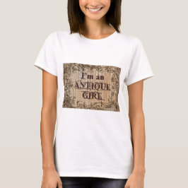 T-shirts Garota Antiquada