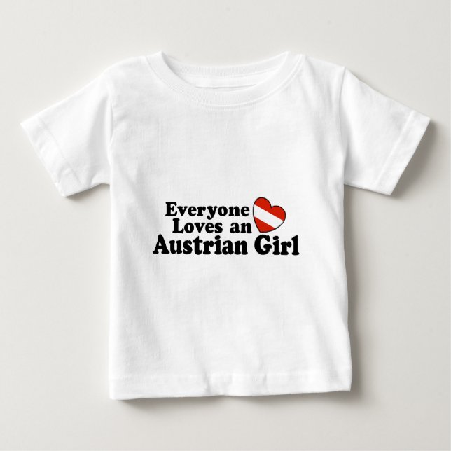 T-shirts Garota Austríaca (Frente)