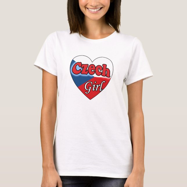 T-shirts Garota Checa (Frente)
