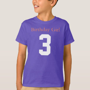 T-shirts Garota de aniversário 3