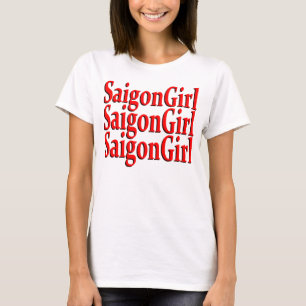 T-shirts Garota de Saigon Design Triplo