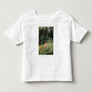 T-shirts Garota entre as flores silvestres, 1880