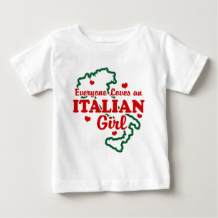 T-shirts Garota italiana