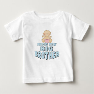 T-shirts Garota Novo Irmão Orgulhosa