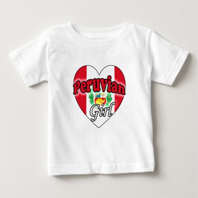 T-shirts Garota peruana (Frente)