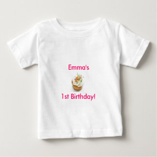 T-shirts Garota Primeiro Aniversário